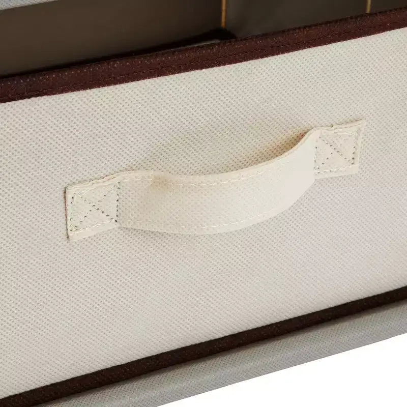 Commode de placard haute à 4 niveaux avec tiroirs - Organisateur de vêtements et petit rangement en tissu pour chambre à coucher