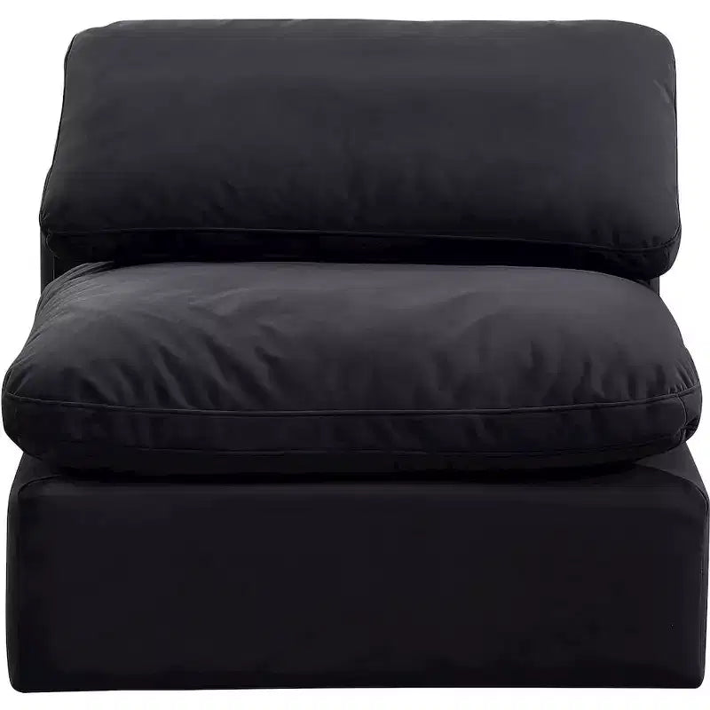 Fauteuil sans accoudoirs Indulge Velvet