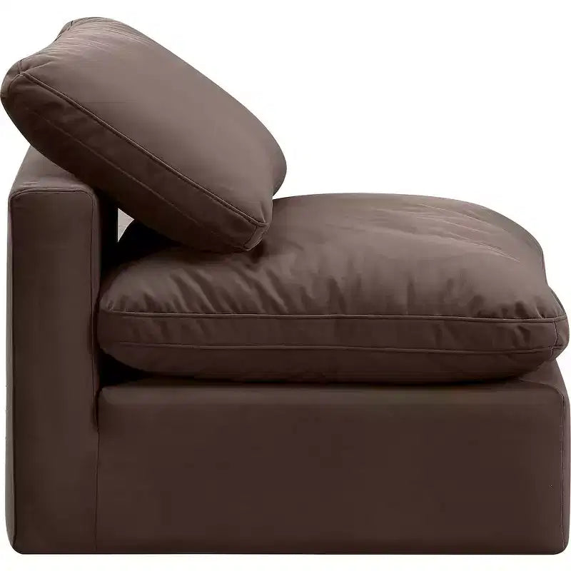 Fauteuil sans accoudoirs Indulge Velvet