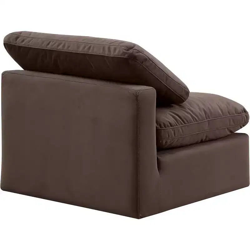 Fauteuil sans accoudoirs Indulge Velvet