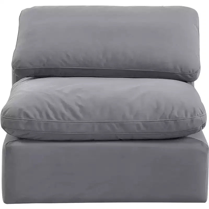 Fauteuil sans accoudoirs Indulge Velvet