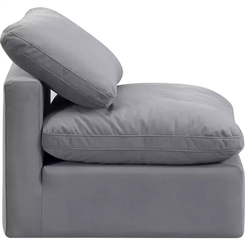 Fauteuil sans accoudoirs Indulge Velvet