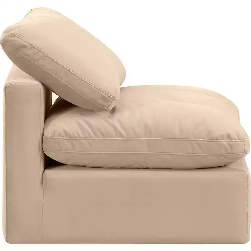 Fauteuil sans accoudoirs Indulge Velvet