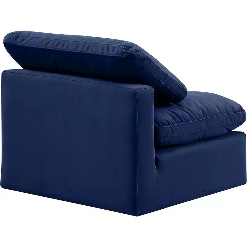Fauteuil sans accoudoirs Indulge Velvet
