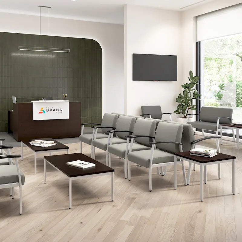 Bibliothèque haute à 5 étagères Bush Furniture Mayfield avec étagères réglables