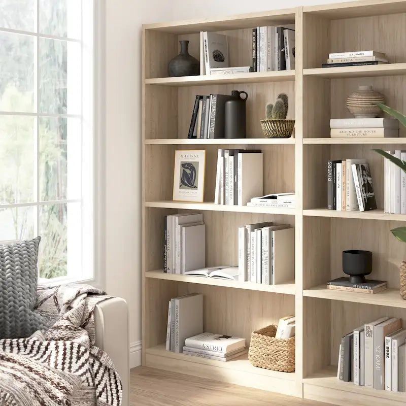 Bibliothèque haute à 5 étagères Universal de Bush Furniture