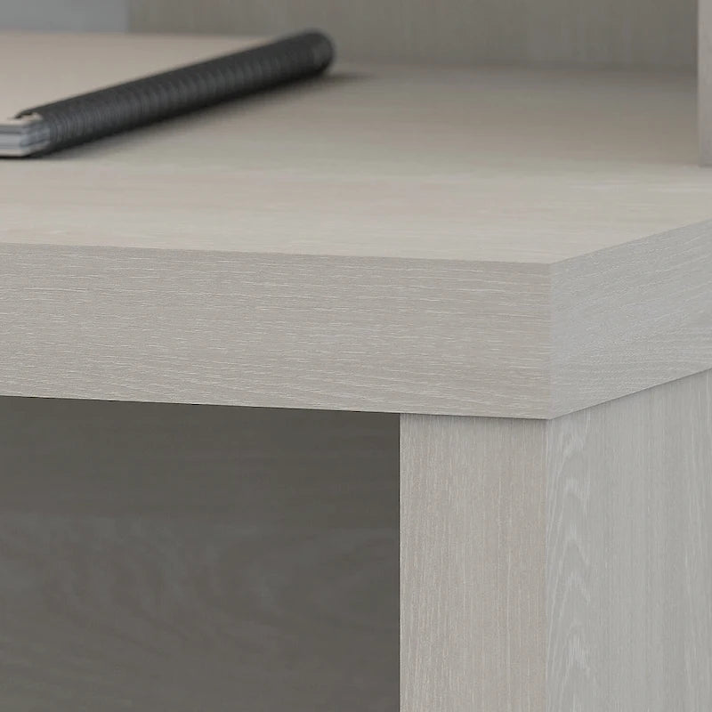 Bureau d'angle en L avec devant incurvé Echo de Bush Business Furniture