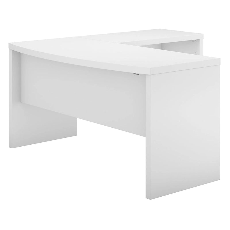 Bureau d'angle en L avec devant incurvé Echo de Bush Business Furniture