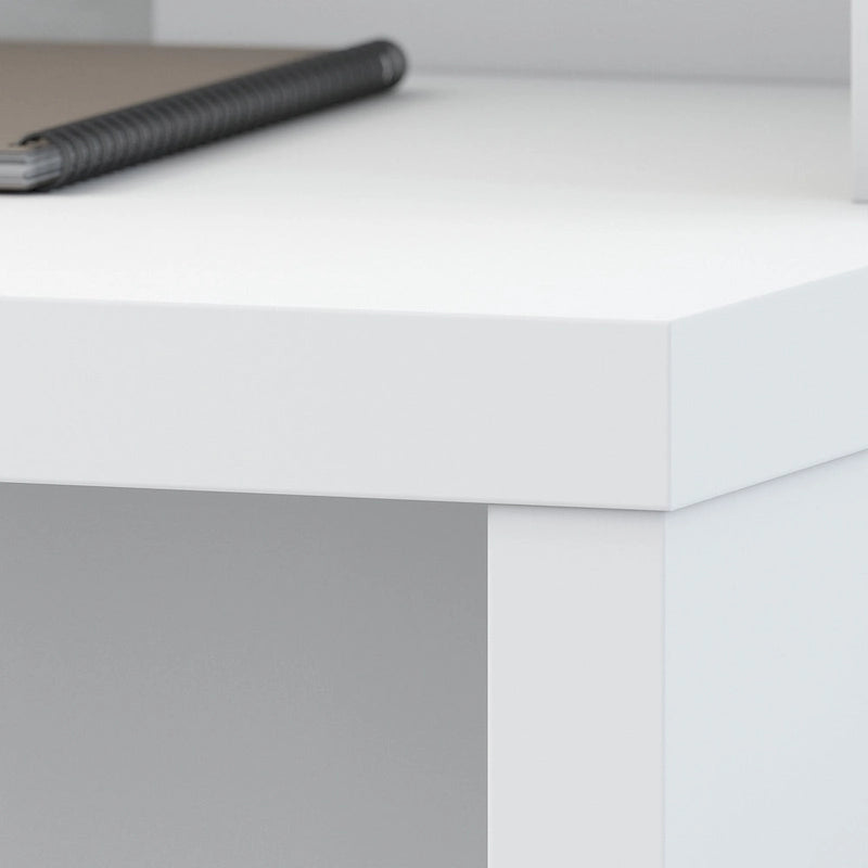 Bureau d'angle en L avec devant incurvé Echo de Bush Business Furniture