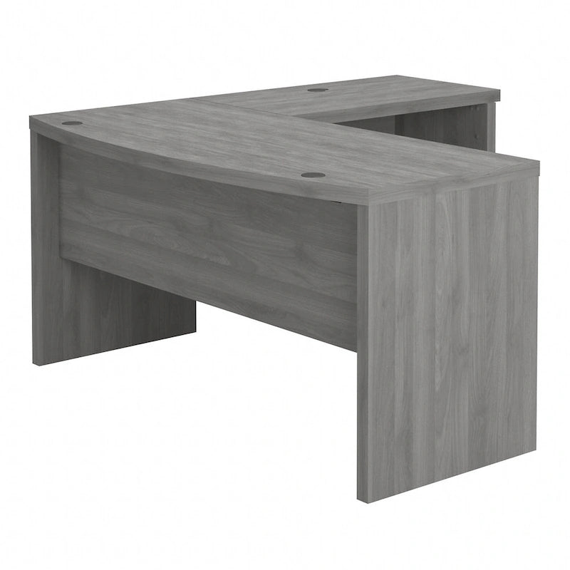 Bureau d'angle en L avec devant incurvé Echo de Bush Business Furniture