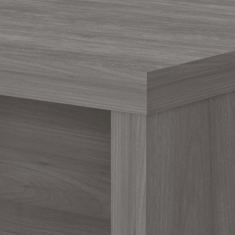 Bureau d'angle en L avec devant incurvé Echo de Bush Business Furniture