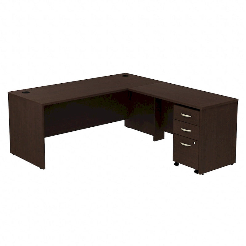Bureau en L 72W de la Série C avec tiroirs par Bush Business Furniture