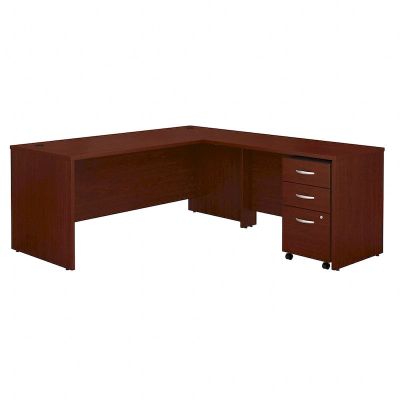 Bureau en L 72W de la Série C avec tiroirs par Bush Business Furniture