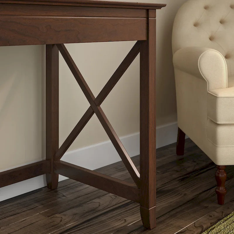Bureau d'ordinateur Key West 54W avec rangement et armoire de Bush Furniture