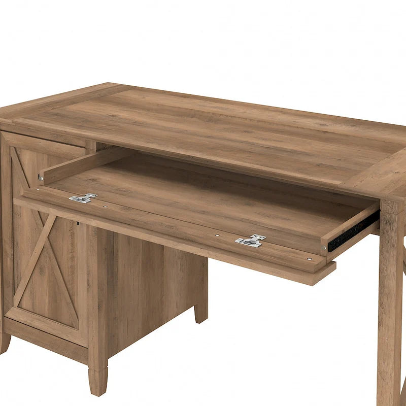 Bureau d'ordinateur Key West 54W avec rangement et armoire de Bush Furniture