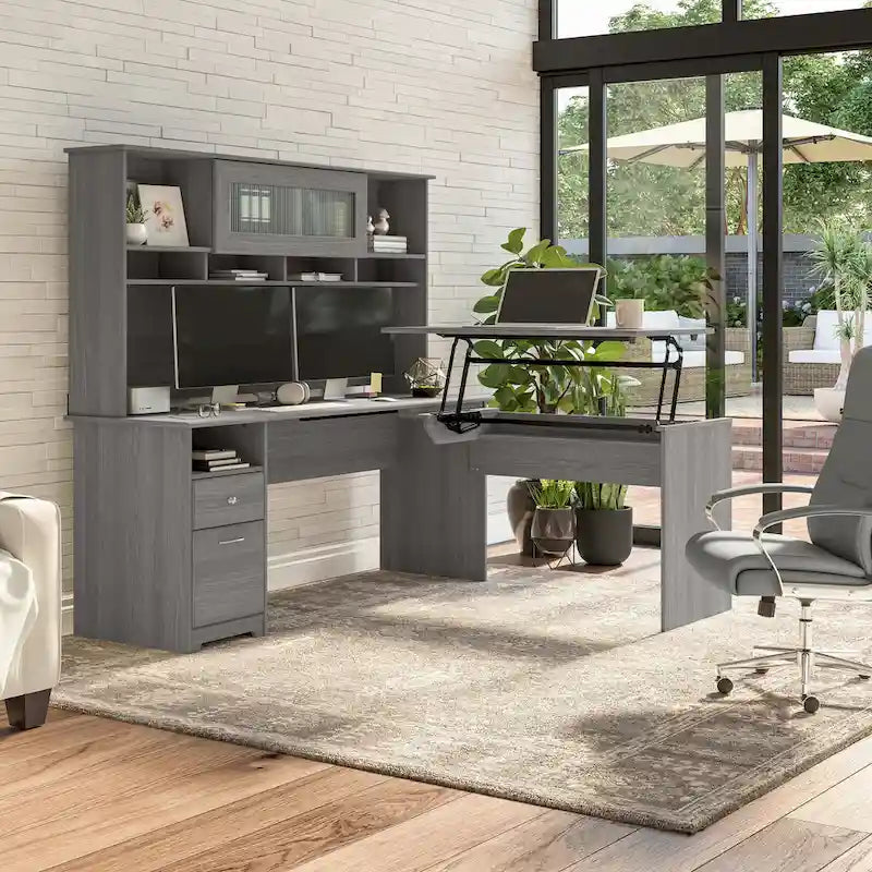 Bureau d'ordinateur Cabot 72W avec tiroirs de Bush Furniture