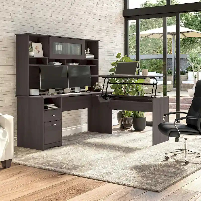 Bureau d'ordinateur Cabot 72W avec tiroirs de Bush Furniture