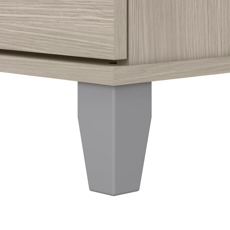 Classeur latéral Bush Furniture Somerset à 2 tiroirs avec rangement