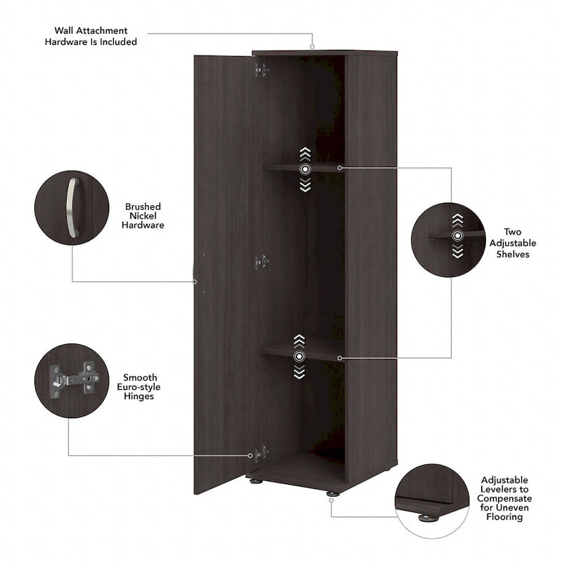Meuble de rangement haut et étroit Universal par Bush Business Furniture