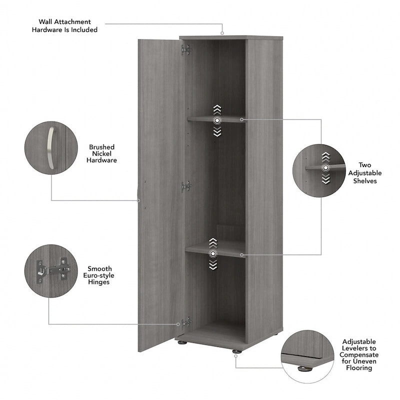 Meuble de rangement haut et étroit Universal par Bush Business Furniture
