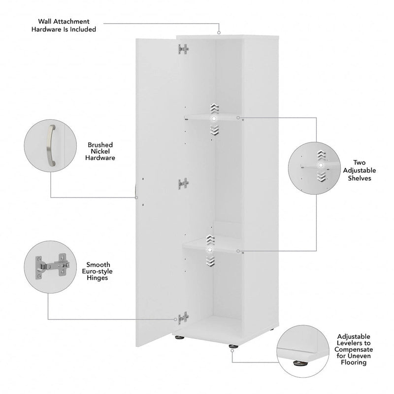 Meuble de rangement haut et étroit Universal par Bush Business Furniture