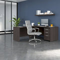 Bureau d'angle en L 66W Studio C avec tiroirs par Bush Business Furniture