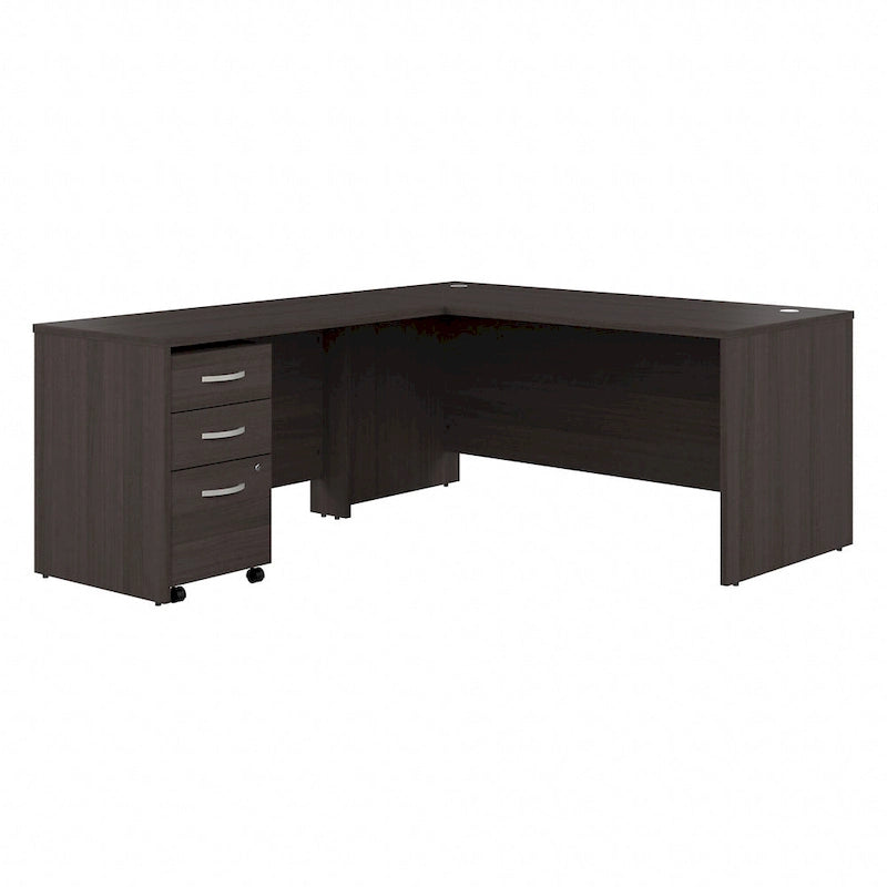 Bureau d'angle en L 66W Studio C avec tiroirs par Bush Business Furniture