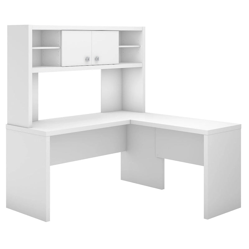 Bureau d'angle Echo avec huche par Bush Business Furniture