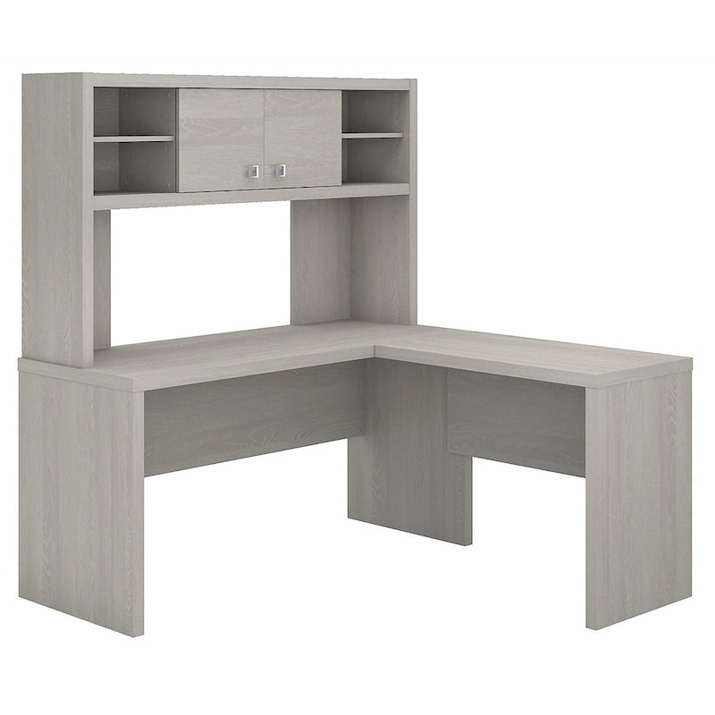 Bureau d'angle Echo avec huche par Bush Business Furniture
