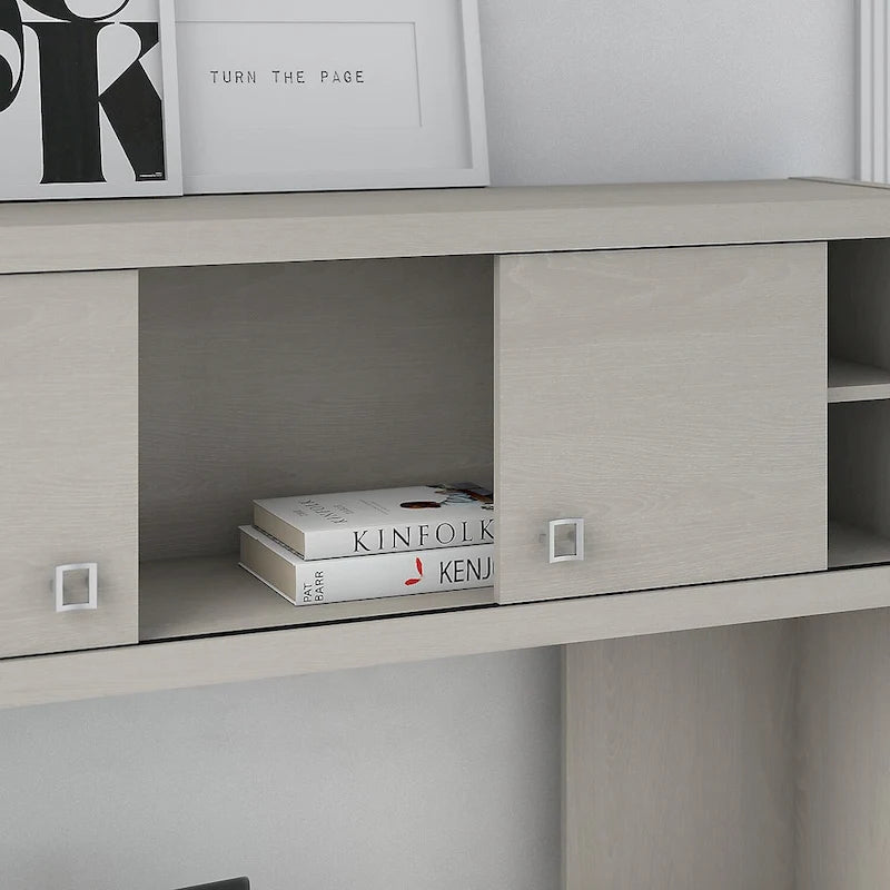 Bureau d'angle Echo avec huche par Bush Business Furniture