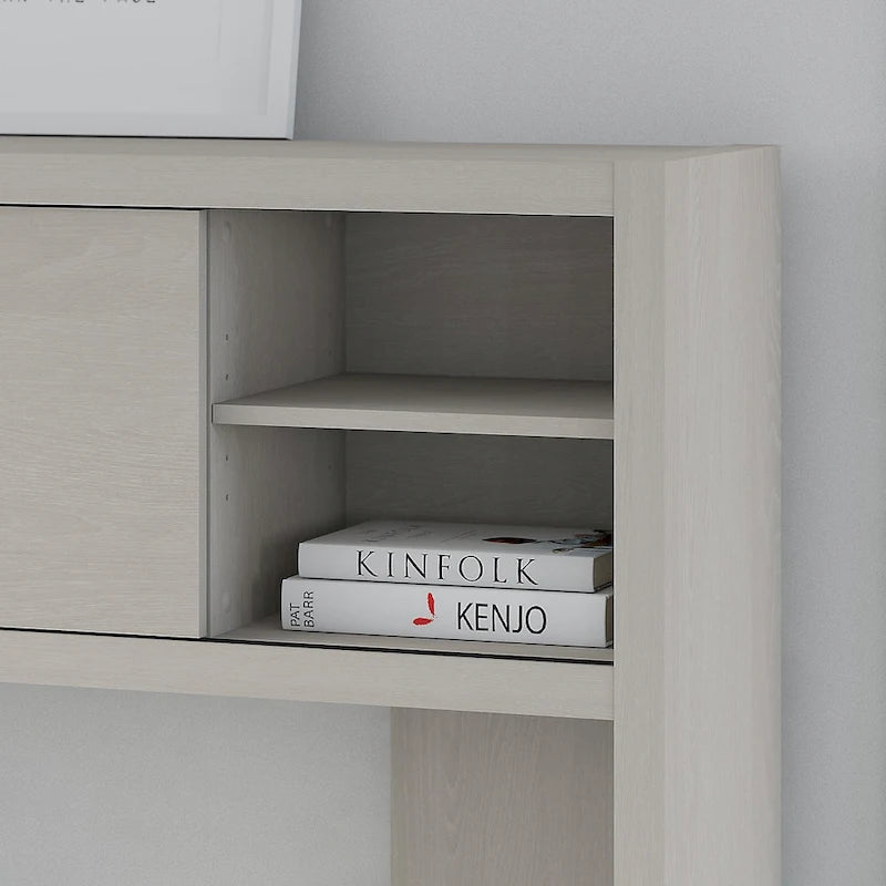 Bureau d'angle Echo avec huche par Bush Business Furniture