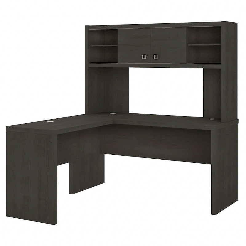 Bureau d'angle Echo avec huche par Bush Business Furniture