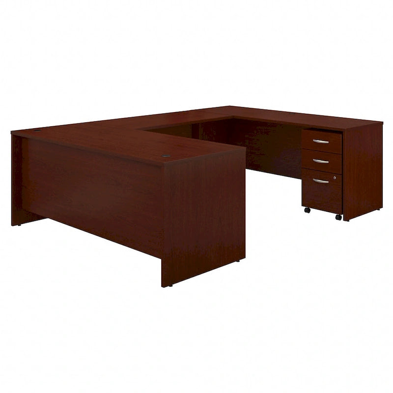 Bureau en U 72W de la Série C avec tiroirs de Bush Business Furniture