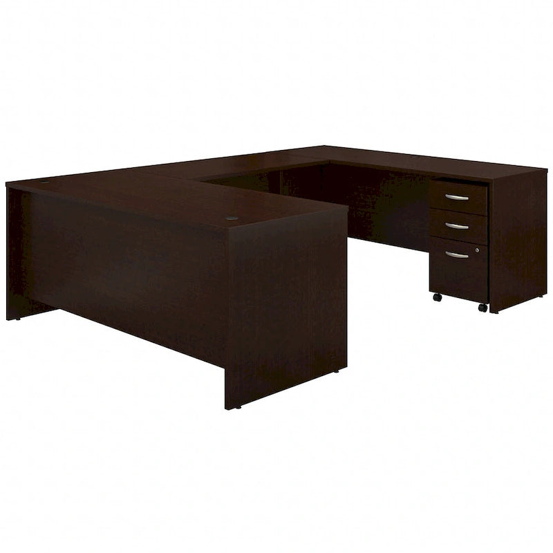 Bureau en U 72W de la Série C avec tiroirs de Bush Business Furniture
