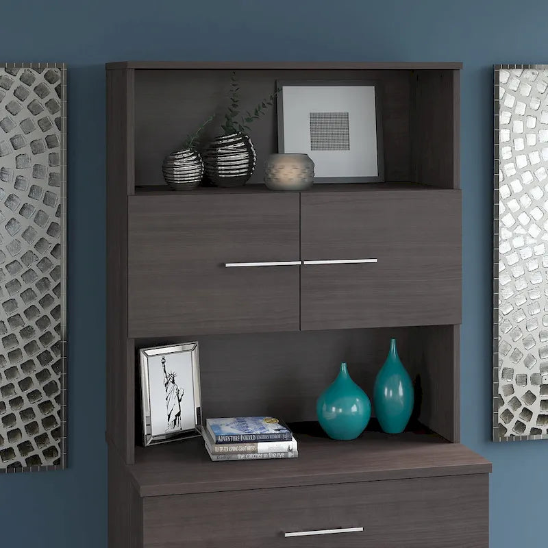 Dessus de bibliothèque 36 W de la collection Office 500 de Bush Business Furniture