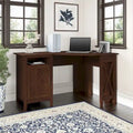 Bureau d'ordinateur d'angle Bush Furniture Key West 54W avec rangement
