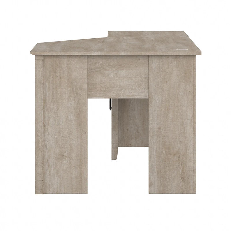 Bureau d'ordinateur d'angle Bush Furniture Key West 54W avec rangement