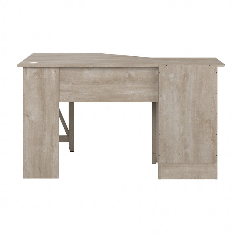 Bureau d'ordinateur d'angle Bush Furniture Key West 54W avec rangement