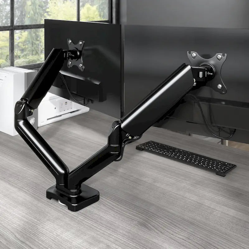 Bras pour deux moniteurs réglable avec port USB Bush Business Furniture