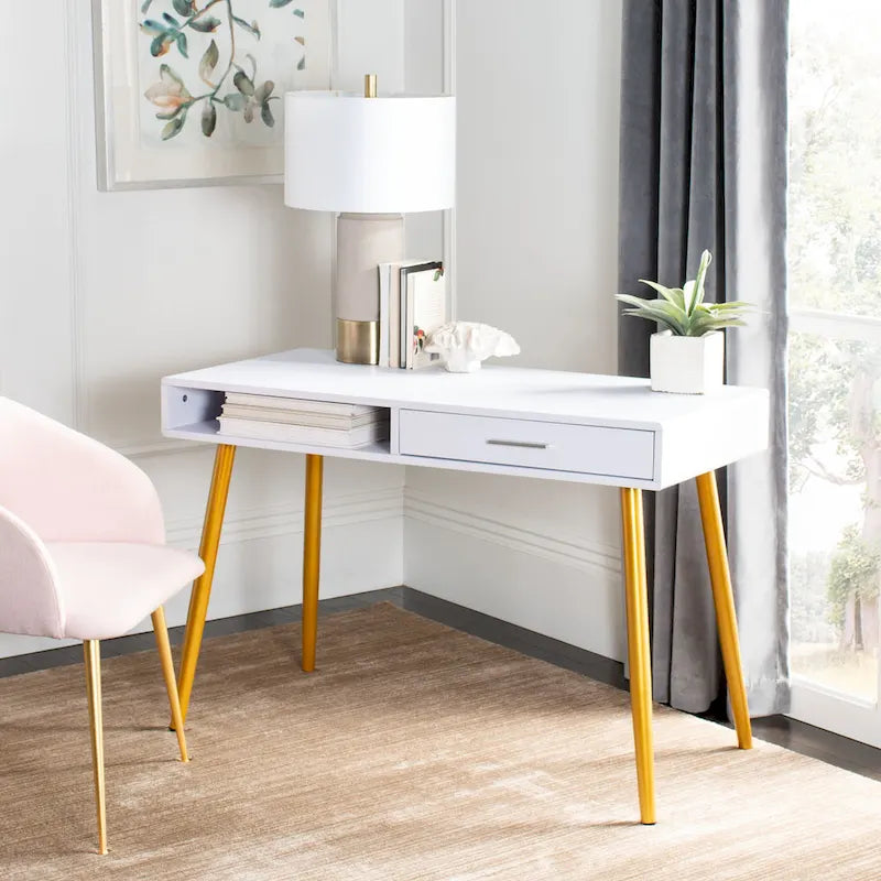 Bureau moderne Mid-Century Safavieh Zeta