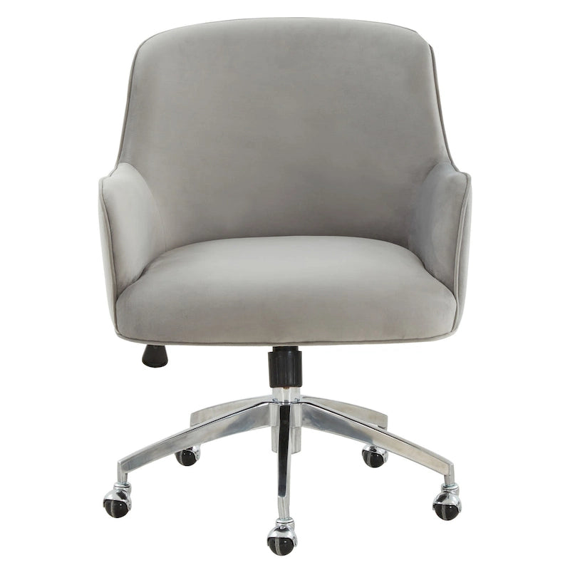 SAFAVIEH Couture Chaise de bureau pivotante réglable Gregg - 26,5 L x 27,8 P x 33,3 H - 26Lx28Px35H