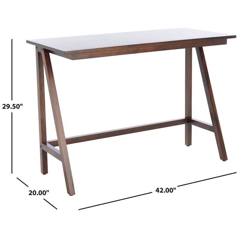 Bureau d'écriture en bois d'acajou Irva de SAFAVIEH
