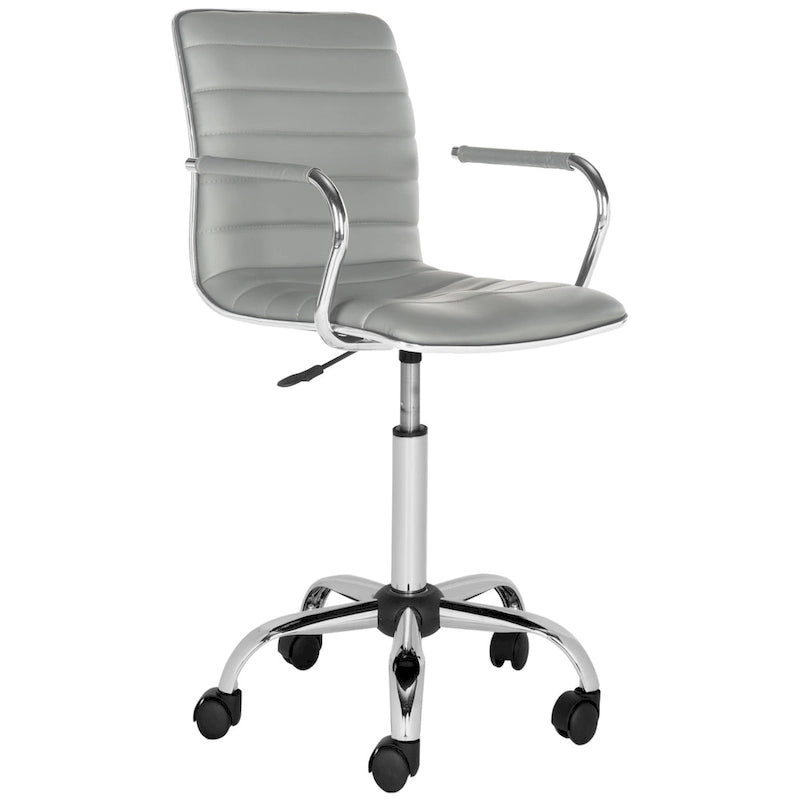 SAFAVIEH Kendra Chaise de Bureau Ajustable Blanche - 22.4 x 19.9 x 35.9 - 22.4 x 19.9 x 35.9 - 22Wx23Px40H