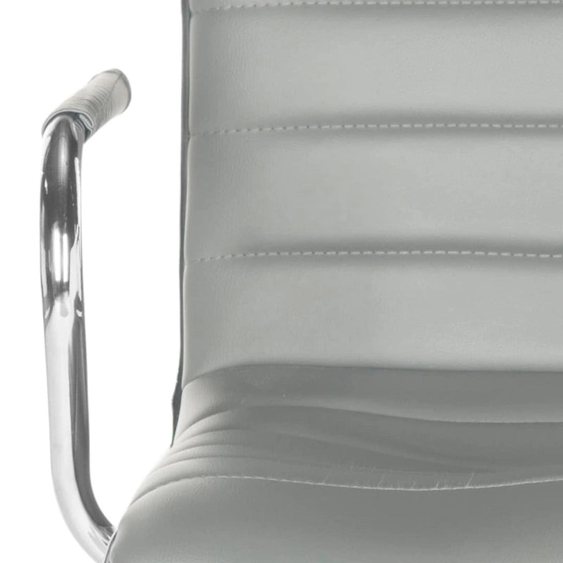 SAFAVIEH Kendra Chaise de Bureau Ajustable Blanche - 22.4 x 19.9 x 35.9 - 22.4 x 19.9 x 35.9 - 22Wx23Px40H
