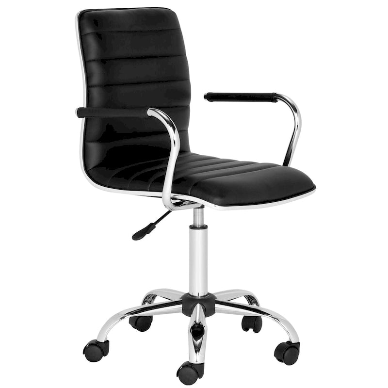 SAFAVIEH Kendra Chaise de Bureau Ajustable Blanche - 22.4 x 19.9 x 35.9 - 22.4 x 19.9 x 35.9 - 22Wx23Px40H