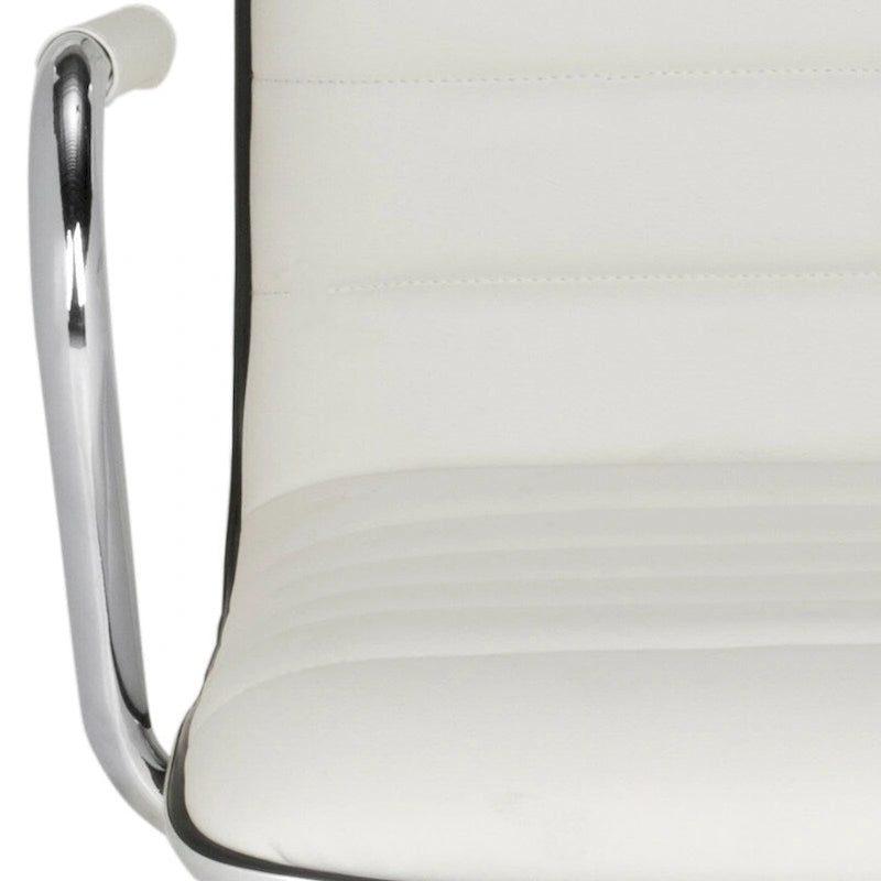 SAFAVIEH Kendra Chaise de Bureau Ajustable Blanche - 22.4 x 19.9 x 35.9 - 22.4 x 19.9 x 35.9 - 22Wx23Px40H