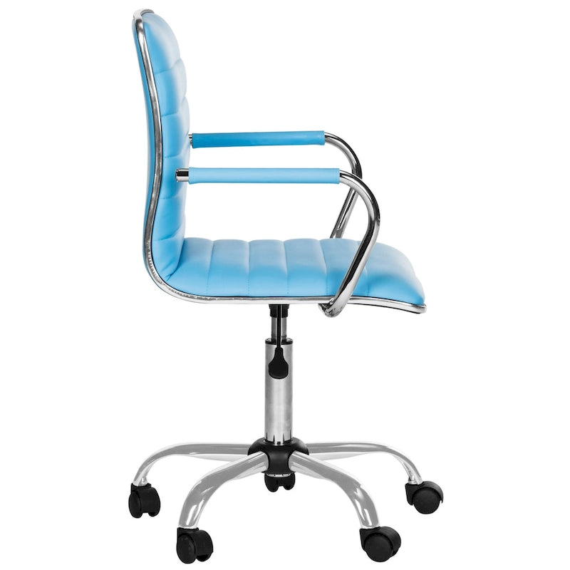 SAFAVIEH Kendra Chaise de Bureau Ajustable Blanche - 22.4 x 19.9 x 35.9 - 22.4 x 19.9 x 35.9 - 22Wx23Px40H