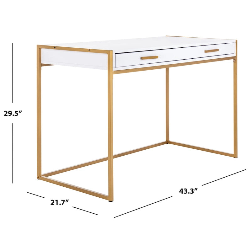 Console de bureau 1 tiroir Ilo Glam SAFAVIEH