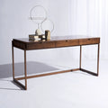 Bureau d'écriture eucalyptus fumé 3 tiroirs Radunka SAFAVIEH Couture