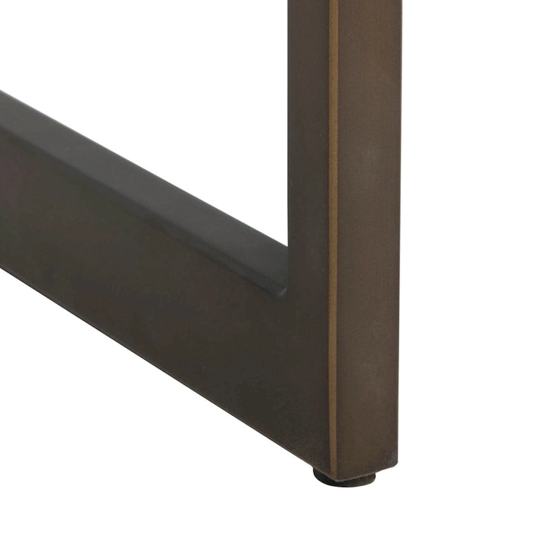 Bureau d'écriture eucalyptus fumé 3 tiroirs Radunka SAFAVIEH Couture